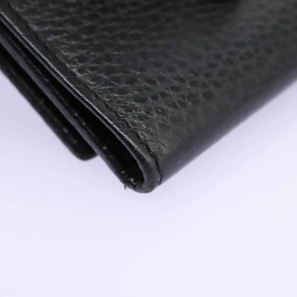 GUCCI Key Case Leather Black 456118 Auth 114623 - Picture 9 of 16